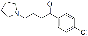 1-(4-chlorophenyl)-4-pyrrolidin-1-yl-butan-1-one 结构式