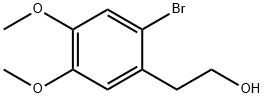 2-溴-4,5-二甲氧基苯乙醇, 289507-36-4, 结构式