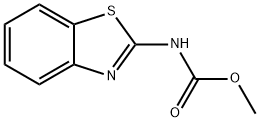 Carbamic acid, 2-benzothiazolyl-, methyl ester (9CI) Struktur