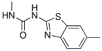 Urea, 1-methyl-3-(6-methyl-2-benzothiazolyl)- (8CI) Struktur