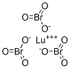 三臭素酸ルテチウム 化学構造式
