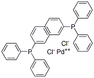二-(三苯基瞵)-二氯化钯,28966-81-6,结构式