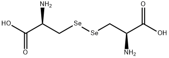 rac-3,3'-ジセレノビス[(R*)-2-アミノプロパン酸] 化学構造式