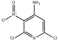 2,6-二氯-3-硝基吡啶-4-胺,2897-43-0,结构式