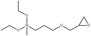 (3-Glycidoxypropyl)methyldiethoxysilane Struktur