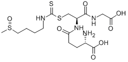 D,L-スルホラファングルタチオン 化学構造式