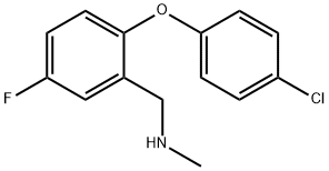 289717-57-3 1-[2-(4-氯苯氧基)-5-氟苯基]-N-甲基甲基胺