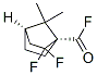 Bicyclo[2.2.1]heptane-1-carbonyl fluoride, 2,2-difluoro-7,7-dimethyl-, (1R,4R)- (9CI) 结构式