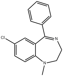 7-Chlor-2,3-dihydro-1-methyl-5-phenyl-1H-1,4-benzodiazepin