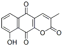 9-Hydroxy-3-methyl-2H-naphtho[2,3-b]pyran-2,5,10-trione Struktur