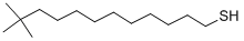 TERT-TETRADECANETHIOL Structure