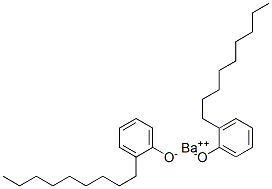 barium bis(nonylphenolate) Struktur