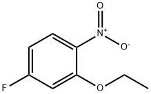 2-ETHOXY-4-FLUORO-1-NITROBENZENE Structure