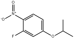 2-Fluoro-4-isopropoxy-1-nitrobenzene Structure