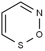 1,2,6-Oxathiazine 结构式