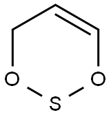 4H-1,3,2-Dioxathiin 结构式