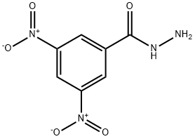 3,5-二硝基苯甲酰肼,2900-63-2,结构式