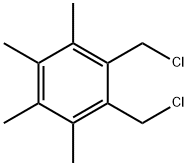 1,2-DI(CHLOROMETHYL)-3,4,5,6-TETRAMETHYLBENZENE Struktur