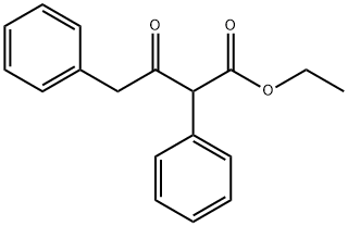 ETHYL 2,4-DIPHENYLACETOACETATE 结构式