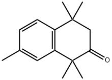 2(1H)-Naphthalenone, 3,4-dihydro-1,1,4,4,7-pentamethyl- 化学構造式