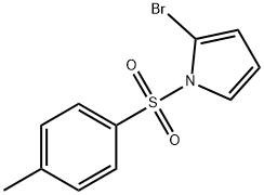 2-BROMO-1-(P-TOLUENESULFONYL)PYRROLE  9& Struktur