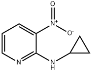 N-环丙基-3-硝基吡啶-2-胺, 290313-20-1, 结构式