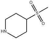 4-メチルスルホニルピペリジン 化学構造式