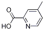 4-methyl-pyridine-2-carboxylic acid Struktur