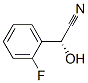 Benzeneacetonitrile, 2-fluoro-alpha-hydroxy-, (alphaR)- (9CI) Struktur