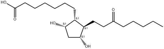 13,14-DIHYDRO-15-KETO PROSTAGLANDIN F1ALPHA Structure