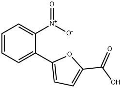 5-(2-硝基苯)-2-糠酸, 29048-34-8, 结构式