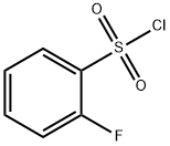 2-フルオロベンゼンスルホニルクロリド 化学構造式
