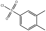 3,4-ジメチルベンゼンスルホニルクロリド 化学構造式