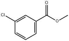 Methyl 3-chlorobenzoate Struktur