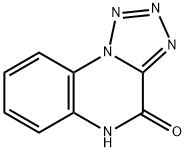 Tetrazolo[1,5-a]quinoxalin-4(5H)-one (8CI,9CI) Struktur
