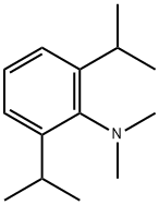 2,6-ジイソプロピル-N,N-ジメチルアニリン 化学構造式
