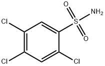 2,4,5-TRICHLOROBENZENESULFONAMIDE Structure