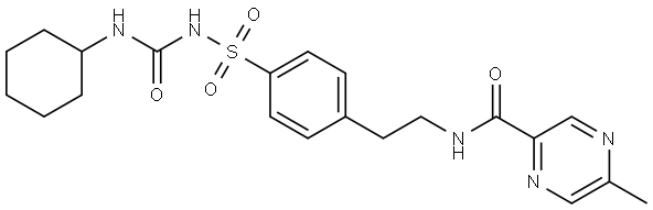 Glipizide Structure