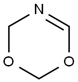4H-1,3,5-Dioxazine Struktur