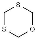 1,3,5-Oxadithiane 结构式