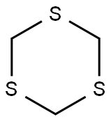 1,3,5-TRITHIANE Struktur