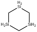 1,3,5-トリシラシクロヘキサン 化学構造式