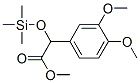 (3,4-Dimethoxyphenyl)(trimethylsilyloxy)acetic acid methyl ester|