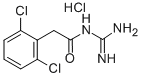 グアンファシン塩酸塩 化学構造式
