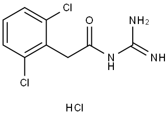 N-(Aminoiminomethyl)-2,6-dichlorphenylacetamidmonohydrochlorid