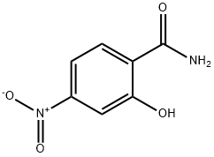 2-羟基-4-硝基苯甲酰胺 结构式