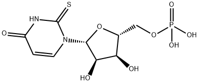 2-Thiouridine 5'-phosphate Struktur