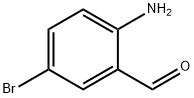 2-アミノ-5-ブロモベンズアルデヒド 化学構造式