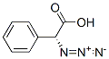 (R)-azidophenylacetic acid Structure