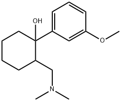 2-[(dimethylamino)methyl]-1-(3-methoxyphenyl)cyclohexan-1-ol 结构式